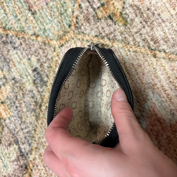 Guess Black Mini Bag with Coin Pouch - Picture 4 of 4